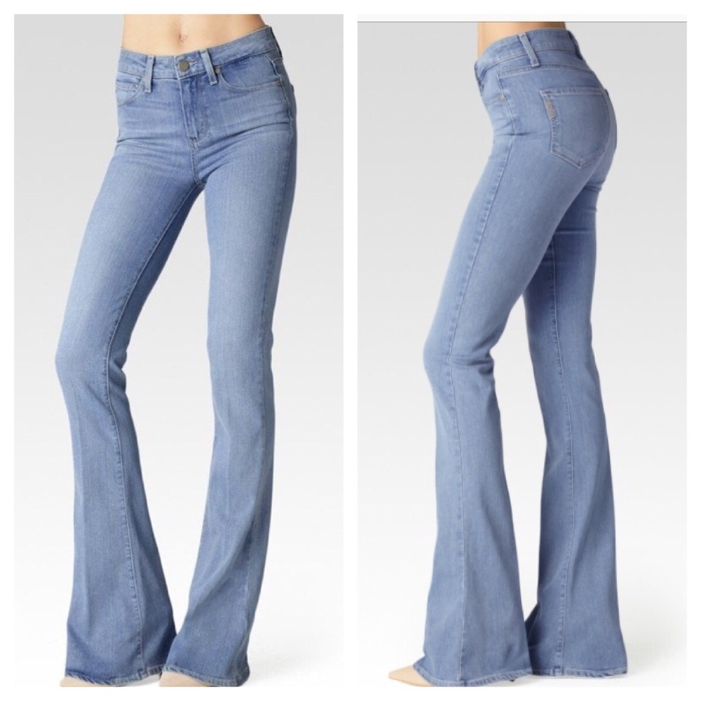 PAIGE High Rise Lou Lou Flare Jeans